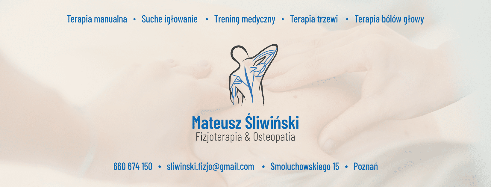 Mateusz Śliwiński Fizjoterapia And Osteopatia Znajdzgabinetpl 6256